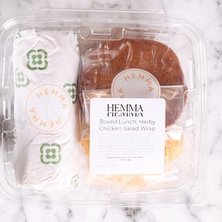 Boxed Lunch: Herby Chicken Salad Wrap