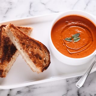 Grilled Cheese + Soup
