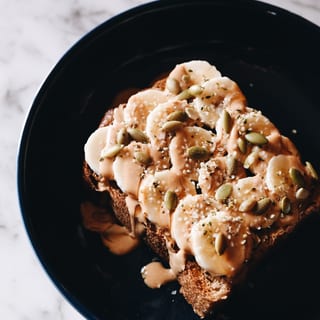Power Banana Toast